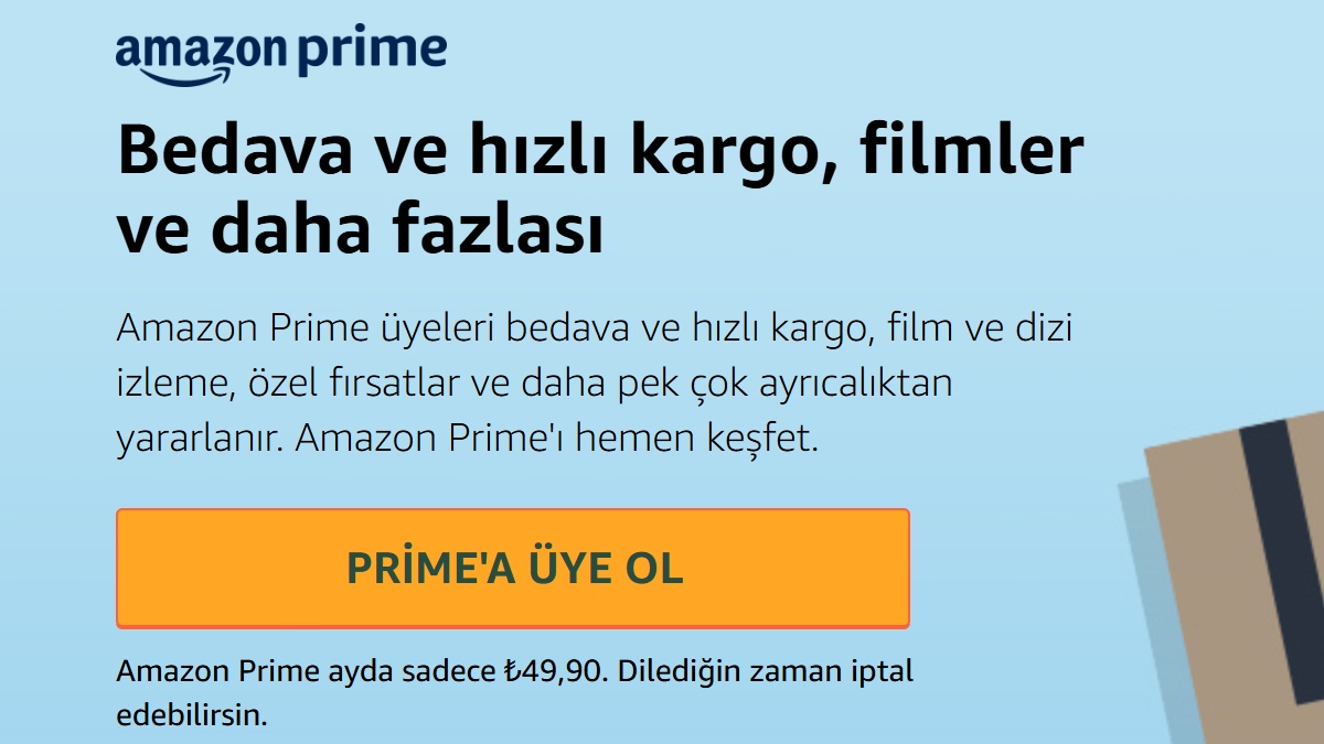 amazon prime turkiyede yeniden zamlandi iste yeni fiyati 0 52w7CwJq