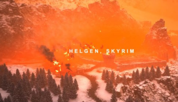 skyrim oyunundaki helgen bolgesi unreal engine 5 ile muazzam gorunuyor Wk5ODibI