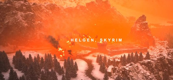 skyrim oyunundaki helgen bolgesi unreal engine 5 ile muazzam gorunuyor Wk5ODibI