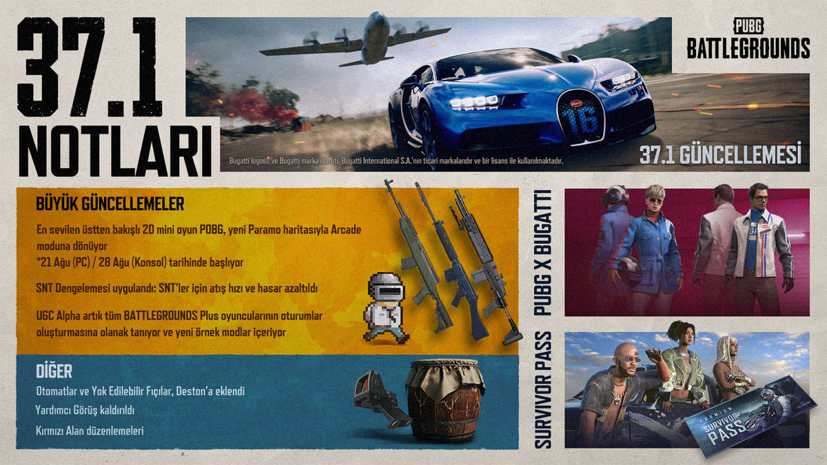 pubgnin 371 guncellemesi ile bugatti is birligi basliyor 0 uWaGDW8t