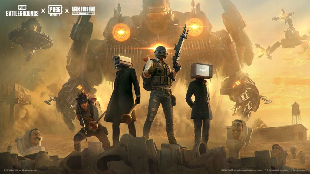 pubg ile skibidi toilet is birligi duyuruldu JRACWNCB